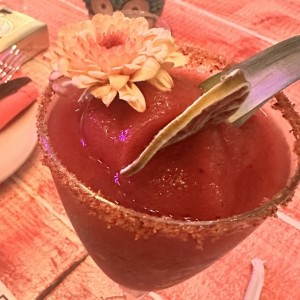 Margarita de fresa
