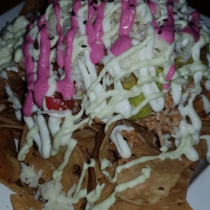 Nachos de Pollo 