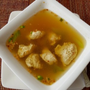 SOUPS - CHICKEN GINGER SOUP