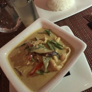 CURRY - GREEN CURRY with chicken