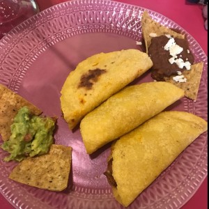 tacos suaves mixtos (tortilla de maiz)