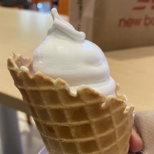 Helado de vainilla