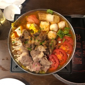 beef and tomato pot