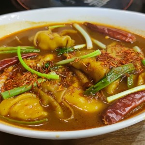 Platos Wok - Spicy Wanton Soup