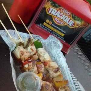 Brochetas de Pollo