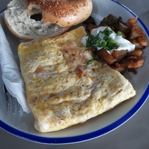 omelet de vegetales