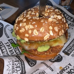 burger personalizada vegetariana