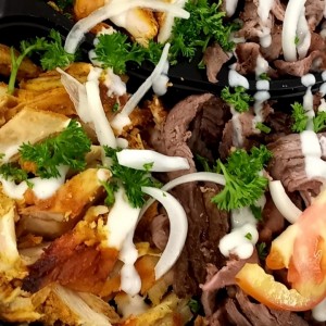 Pollo y carne