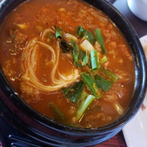 sopa kimchi