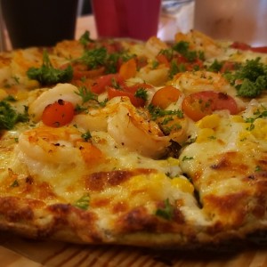 pizza de mariscos