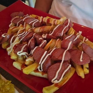 salchipapas