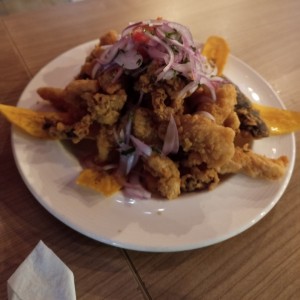 Jalea de mariscos. 