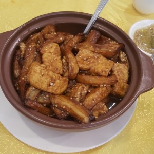 berenjena con tofu
