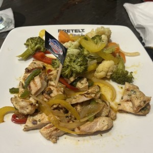 MENÚ EJECUTIVO - FAJITAS DE POLLO