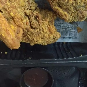 Pechuga de pollo frita