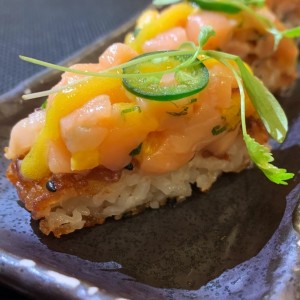 Salmon Crispy Rice