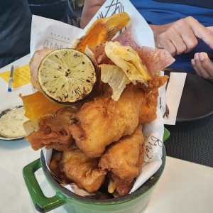 Fish, Chips and more chips