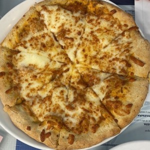 pizza con mozarella