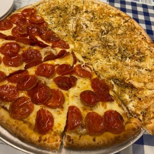 Pizza Familiar pollo/pepperoni