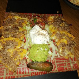 nachos se carne