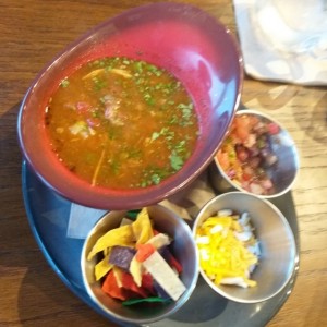 Chicken tortilla soup