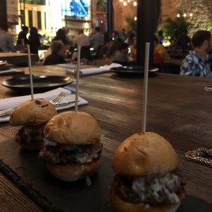 Mini burgers