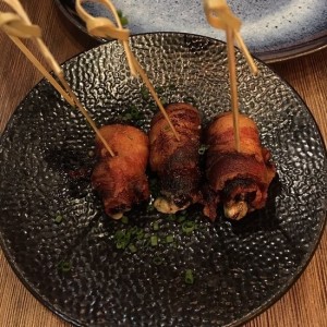 BAR BITES - Bacon Wraped Dates