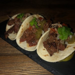 hanger steak tacos