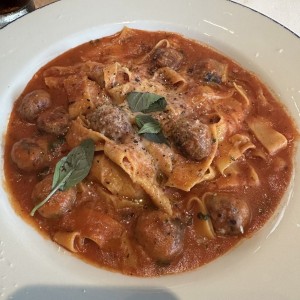 Pastas - Tagliatelle & Polpette