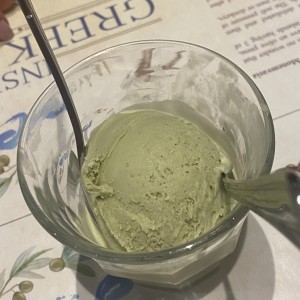 Postres - Helado de Pistacho