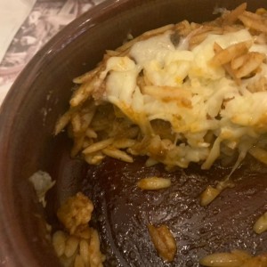 orzo con carne