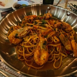 Pasta de mariscos