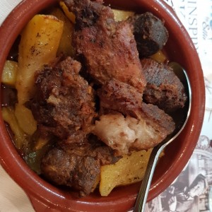 cordero asado