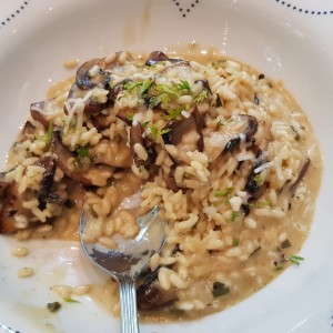 risotto de hongos