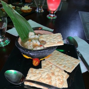 ceviche de corvina