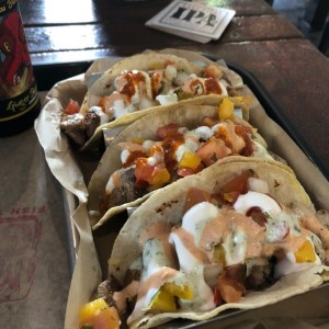 3 tacos