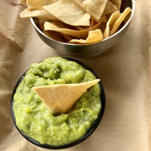 Guac and chips