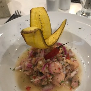 CEVICHE DE CORVINA / SEA BASS CEVICHE