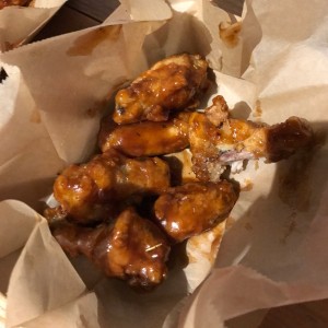 sweet and spicy wings