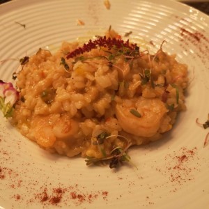 risotto de camarones 