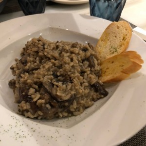 risotto de hongos