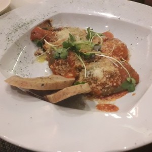 Raviolis de Mariscos