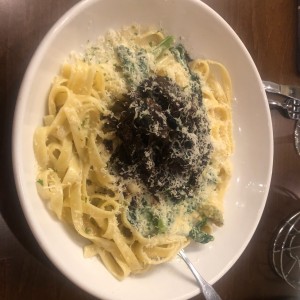 Braised Beef Gorgonzola Alfredo