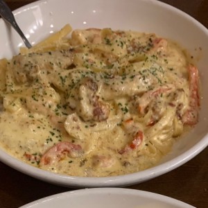 Chiken & Shrimp Carbonara