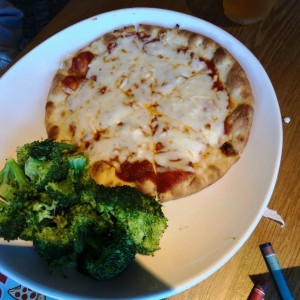 Pizza con broccoli
