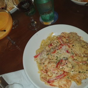 Chiken & Shrimp Carbonara