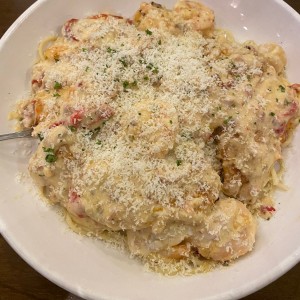 Chiken & Shrimp Carbonara