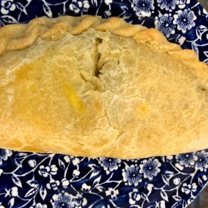 Empanada de queso con espinaca 