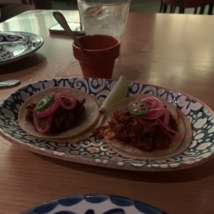 Tacos de cochinita 