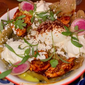 chilaquiles de pollo